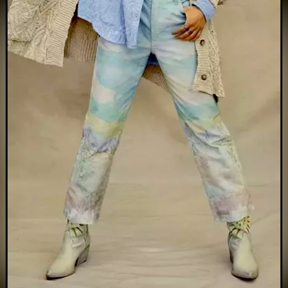 NWT Free People scenic desert Maggie Jeans‎